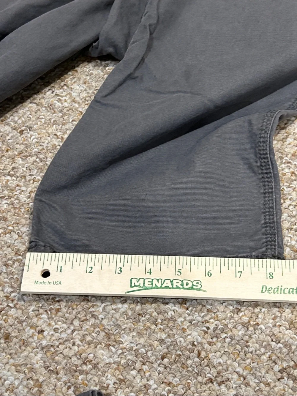 Carhartt Men’s Gray Relaxed Fit Work Pants 38x32